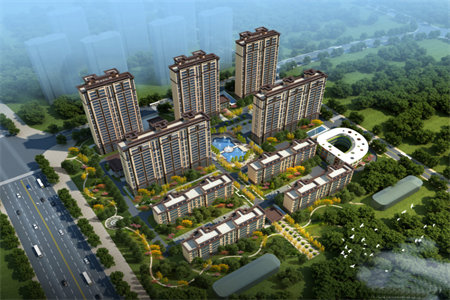 基泰福源小区3室2厅1卫正房117平米车库26平米